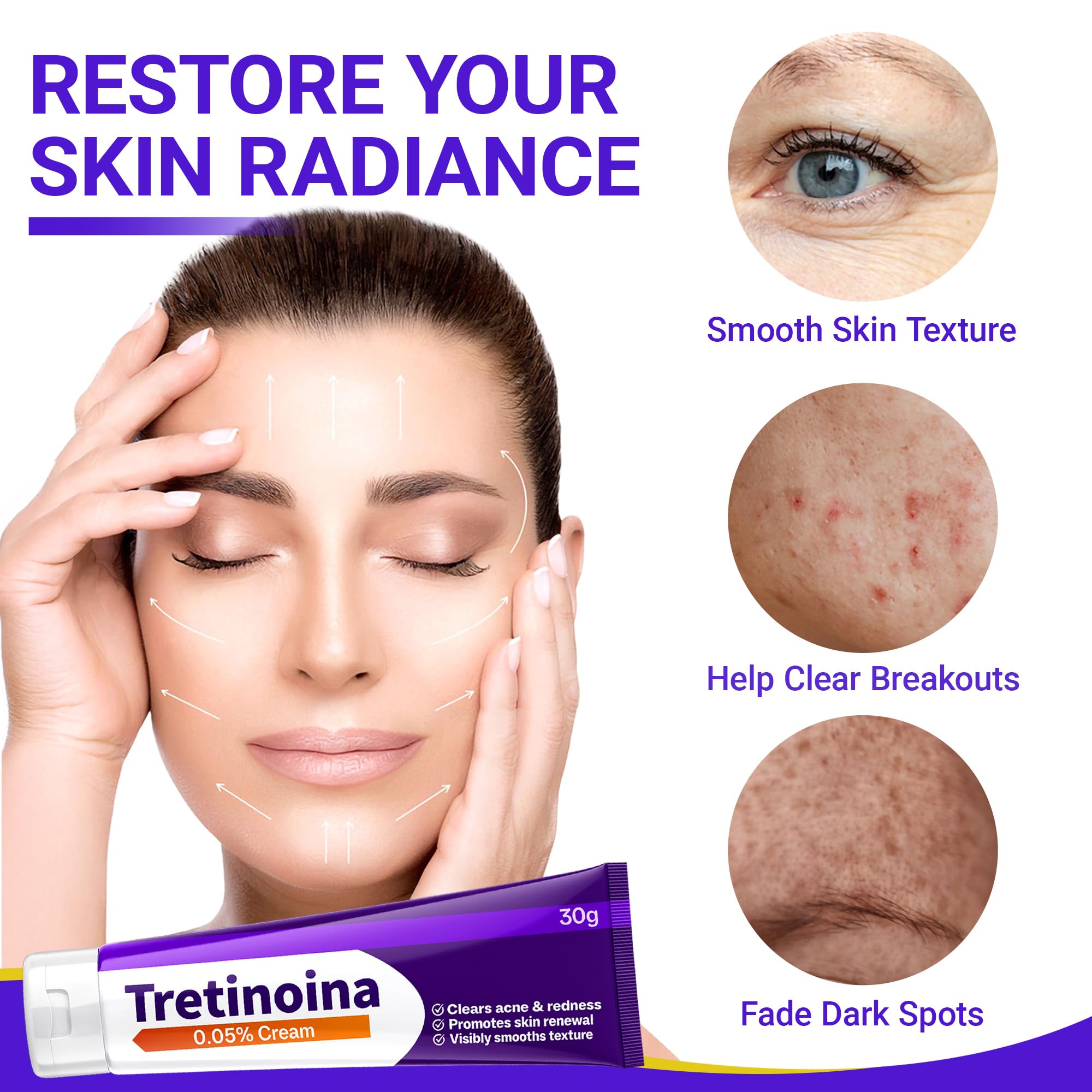 QIFEISHANKA Trelinoina Cream texture—lightweight, non-greasy for oily or combination skin