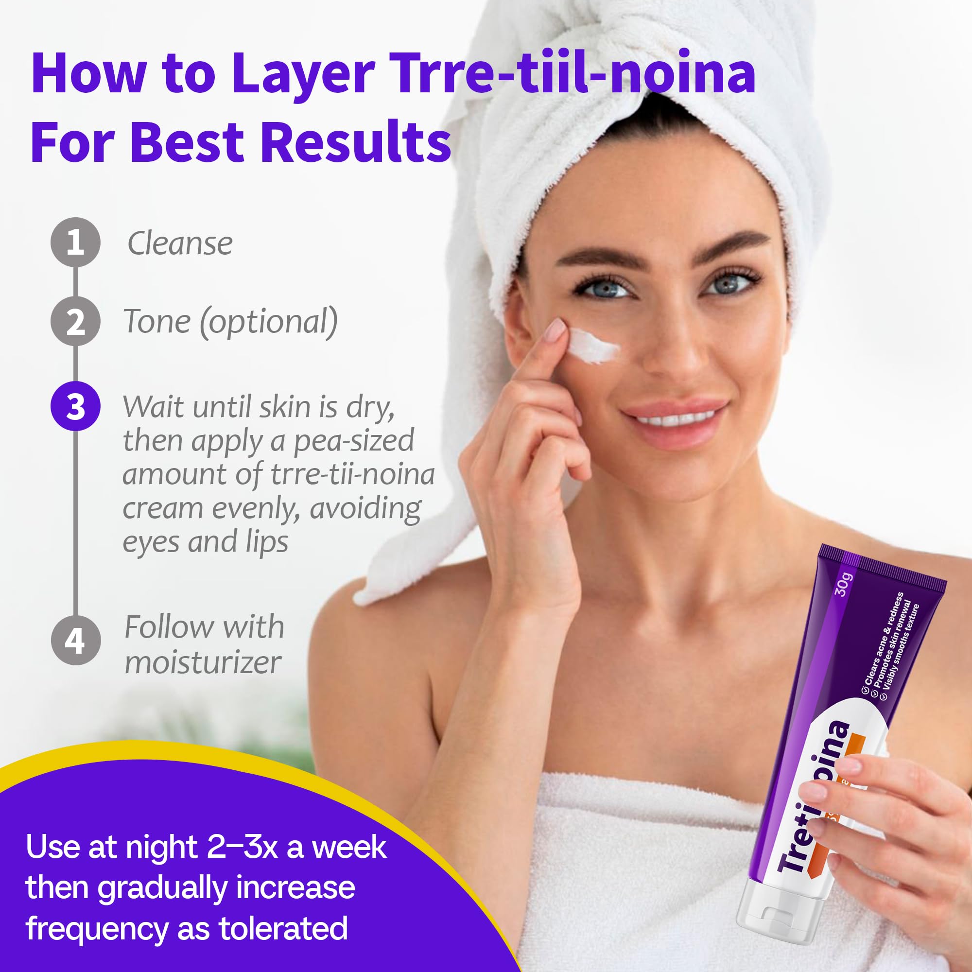 QIFEISHANKA Trelinoina Cream vitamin-e—antioxidant boost for brightness