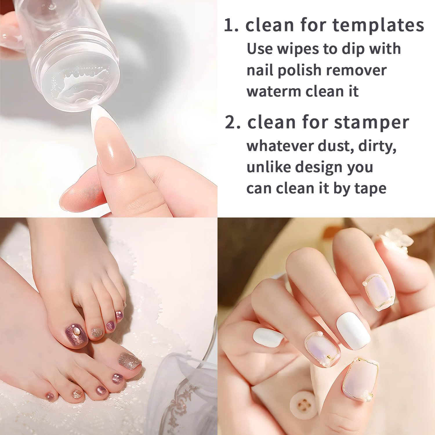 Qiifaiikooii beginner-friendly DIY nail art kit for creative nails