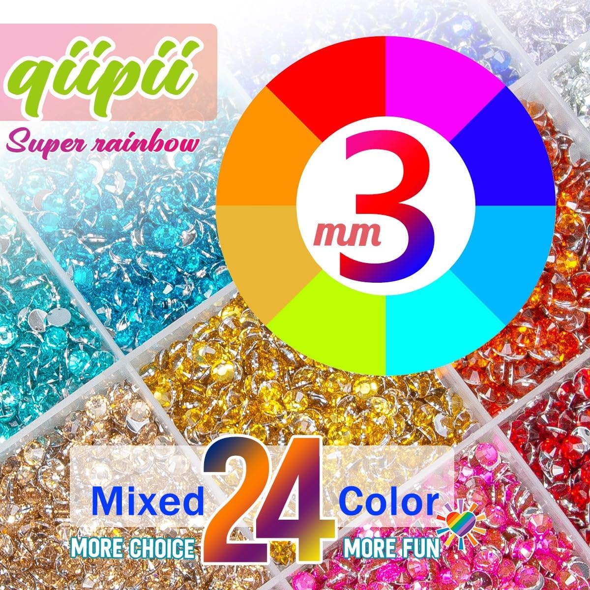 qiipii B7000 glue provides strong clear adhesion for crafts.
