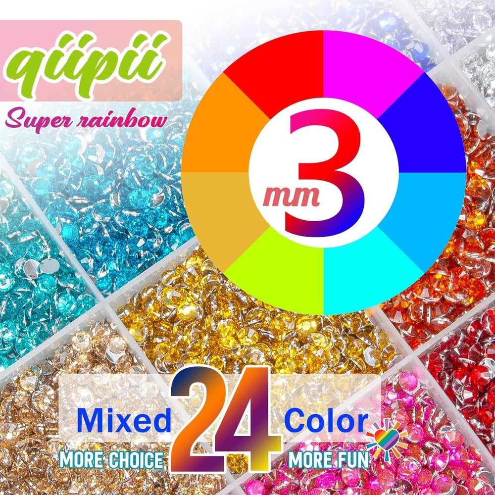qiipii B7000 glue provides strong clear adhesion for crafts.