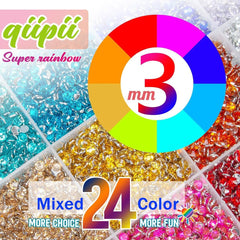 qiipii B7000 glue provides strong clear adhesion for crafts.