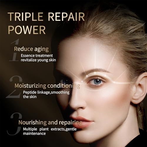 QINGLIN polypeptide tightening cream glow after application for radiant skin