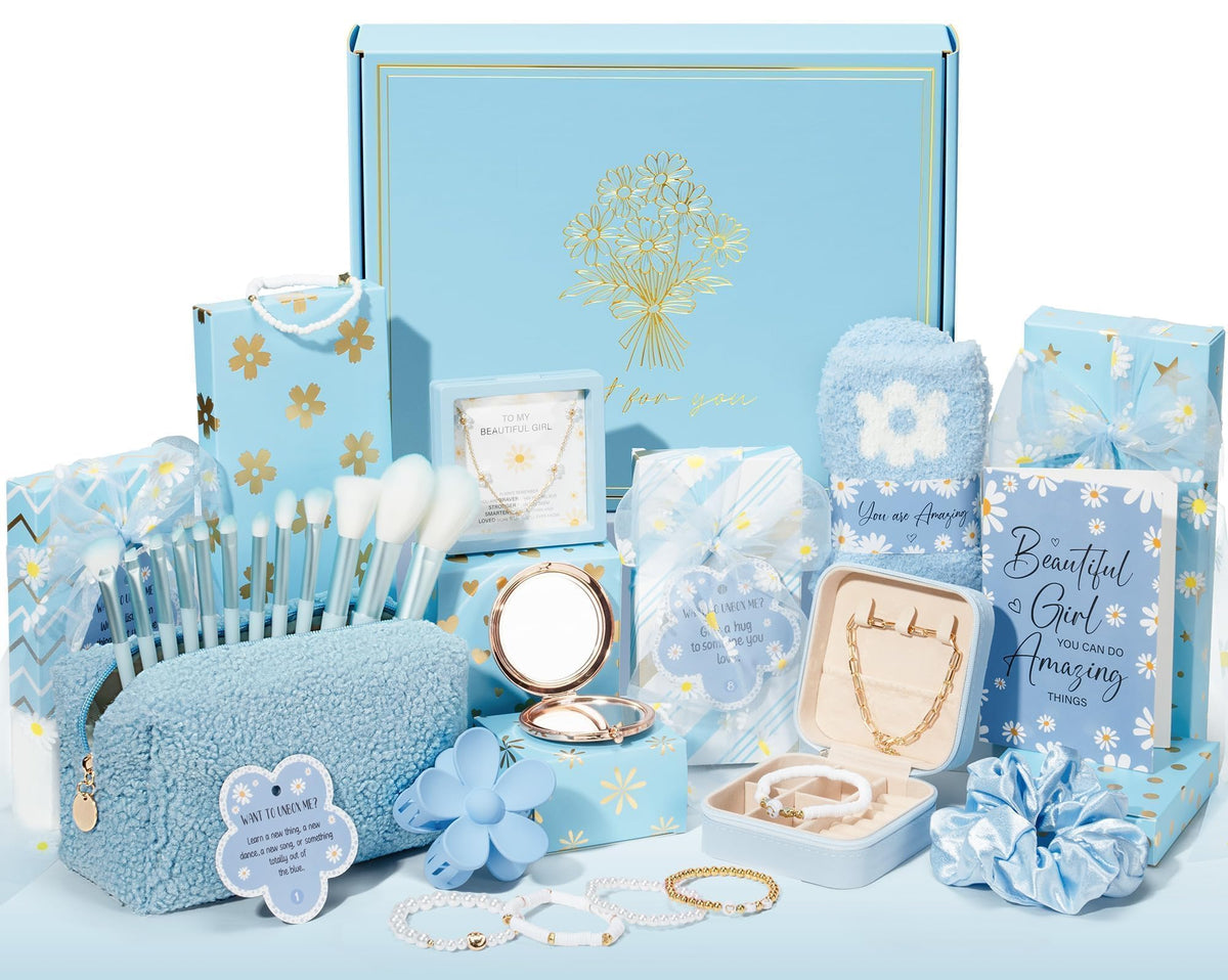 Qinline Christmas gift set for teen girls unboxing delight boosts festive mood