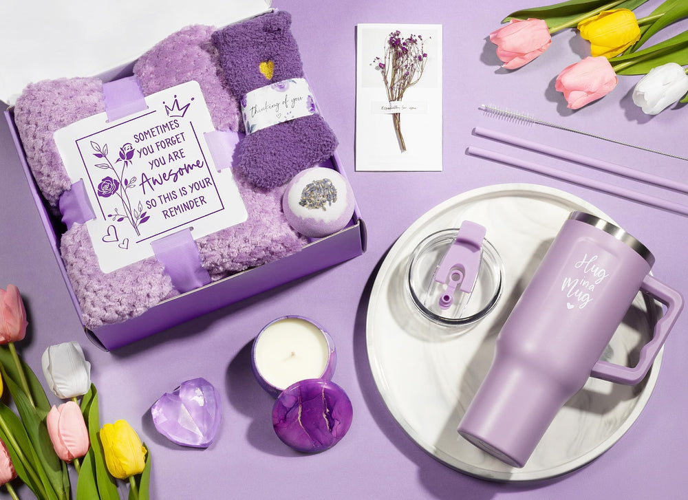 Qinline gift box with Sending You a Big Hug message brightens any celebration.