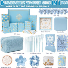 Qinline teen gift set eight boxes delivers organized surprises