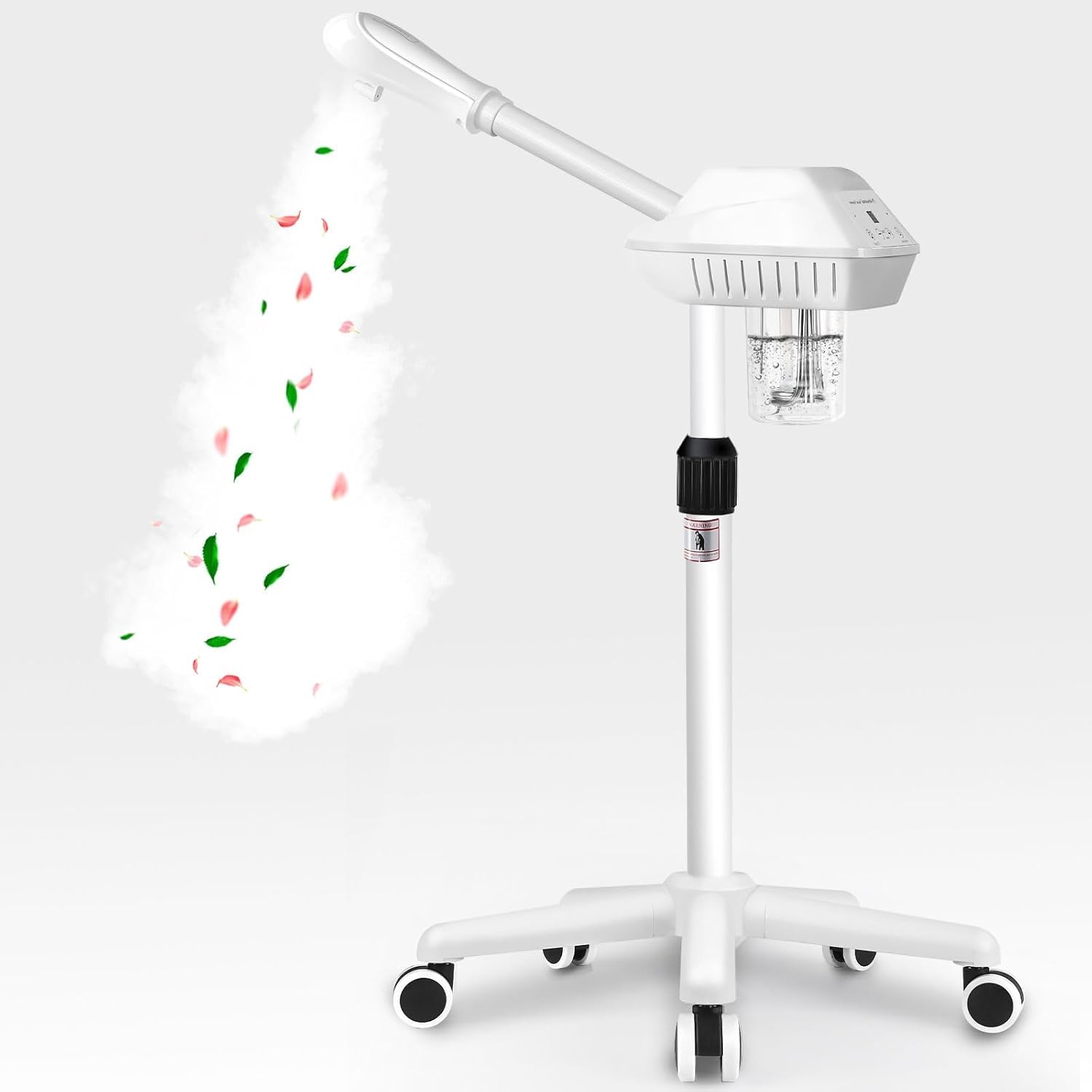 Qinrunkoi professional facial steamer ozone-spray enables spa-like sessions at home