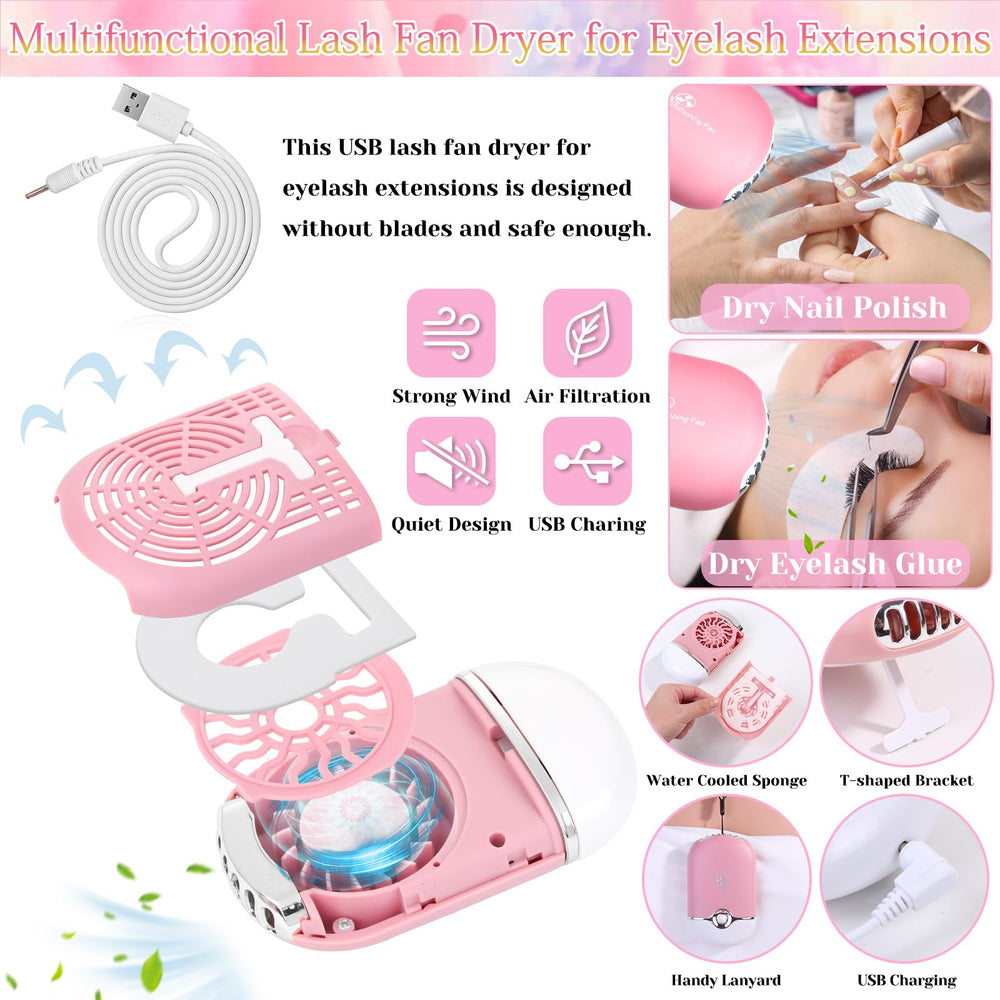 Qinzave lash shampoo keeps tools clean during practice.