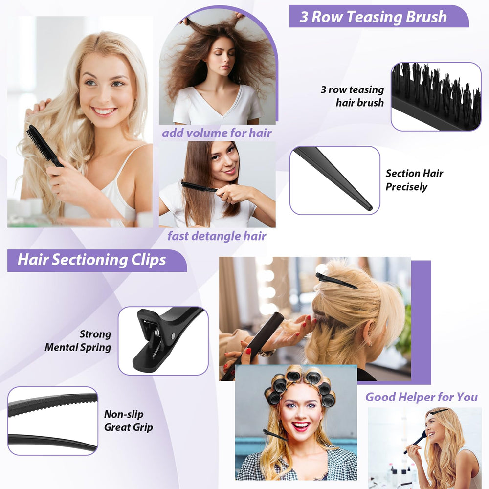 Qinzave quick-use instructions guide simple curling steps