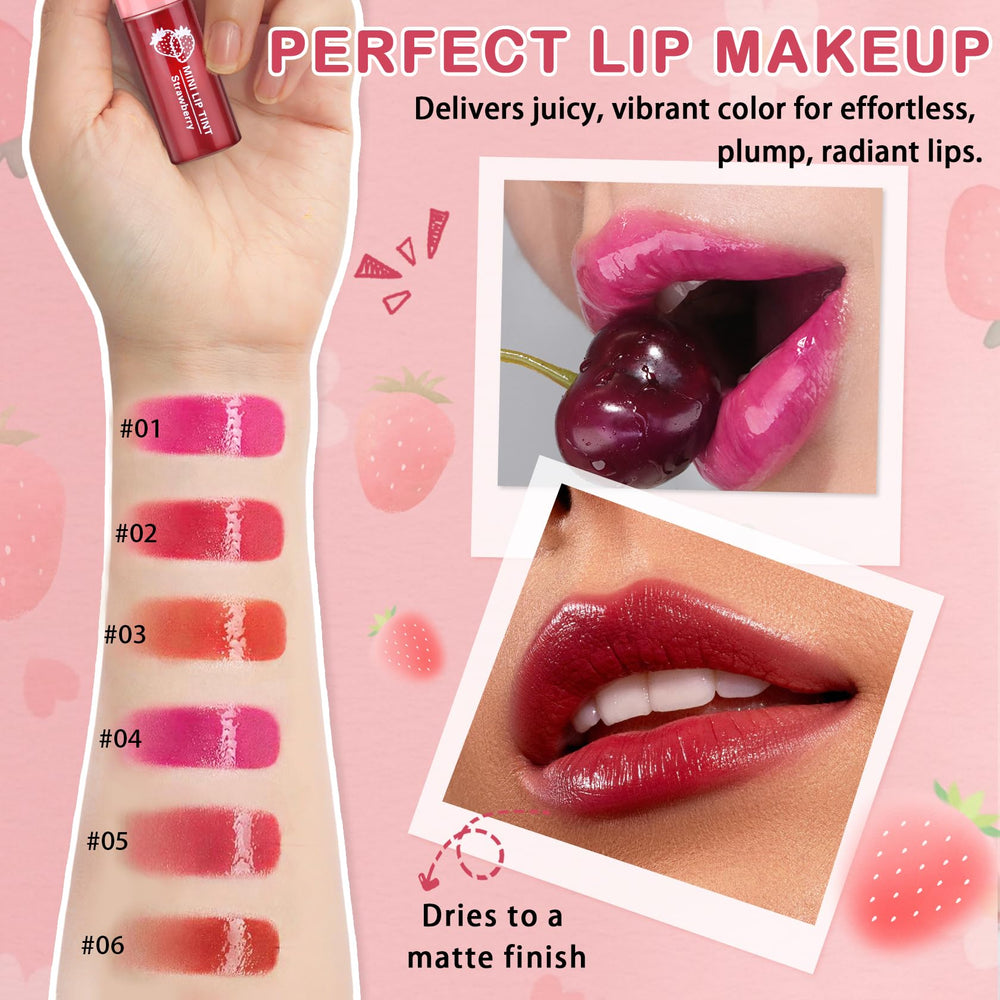 QIUFSSE Lip Tint multi-use application for lips, cheeks, and lids