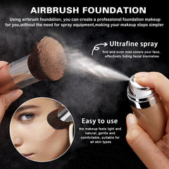 QIUFSSE model displays natural glow with anti-aging formula.