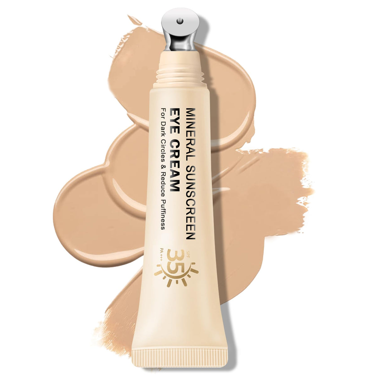 QIUFSSE under-eye cream packaging showcases sleek design for easy daily use.