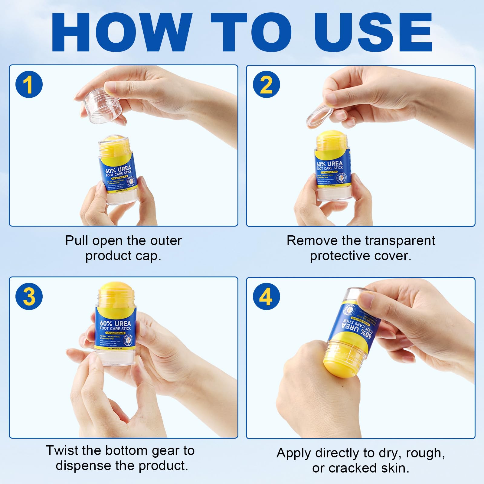 QJCWXIAOX compact design enables mess-free on-the-go use.