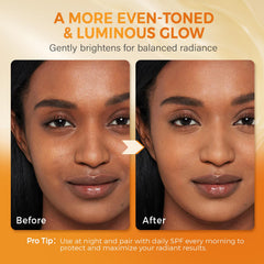 QOOQ vitamin c hyaluronic acid nourishes for hydration and smooth skin