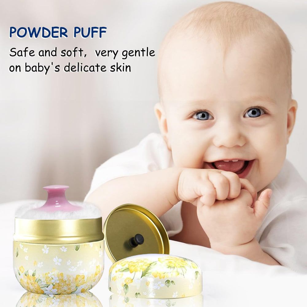 Qopoto powder puff handle design improves even, smooth application