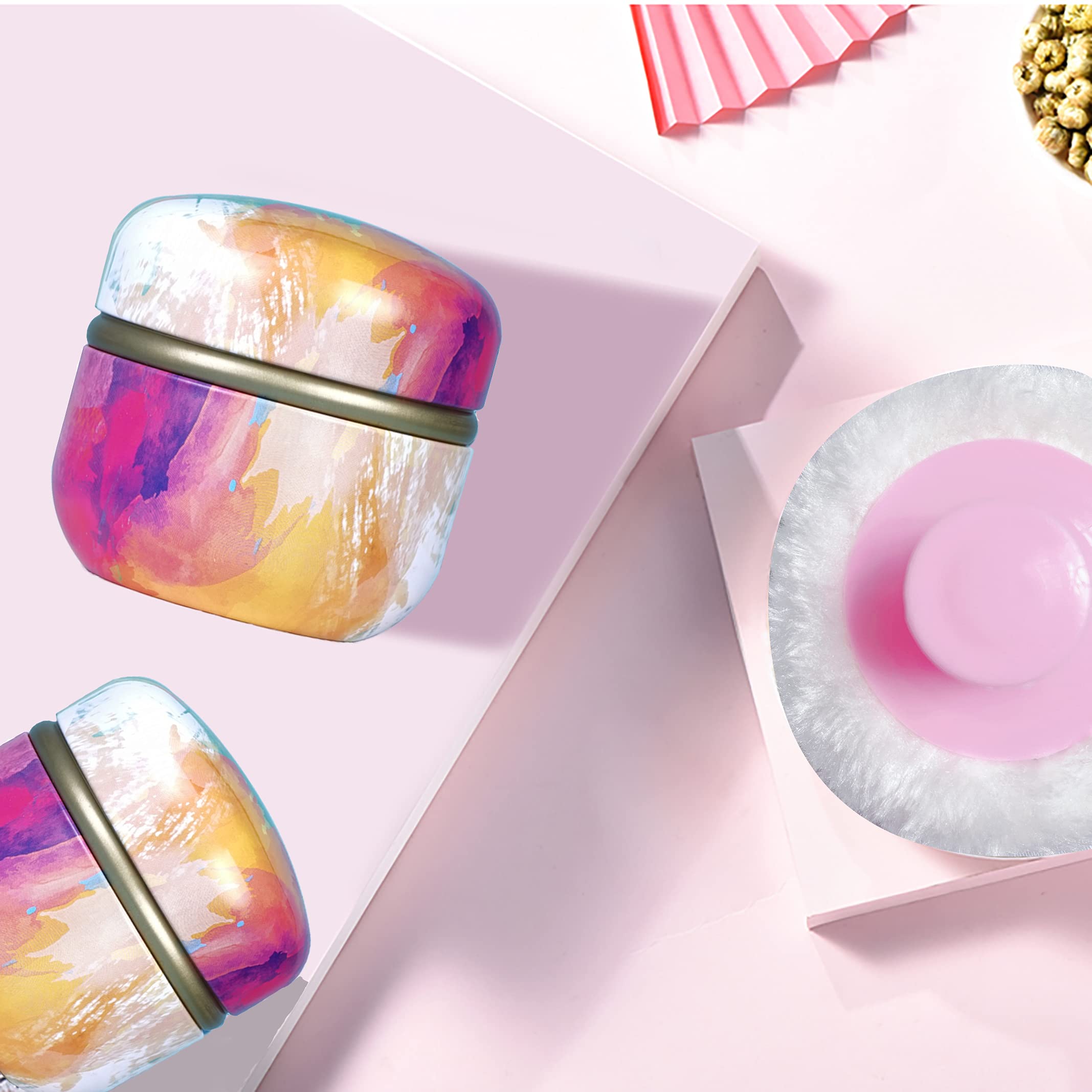 Qopoto soft texture puff demonstrates skin-friendly powdering experience