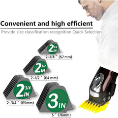 QPOIBSD universal clipper guard with 46x38mm compatibility enables fast secure snaps