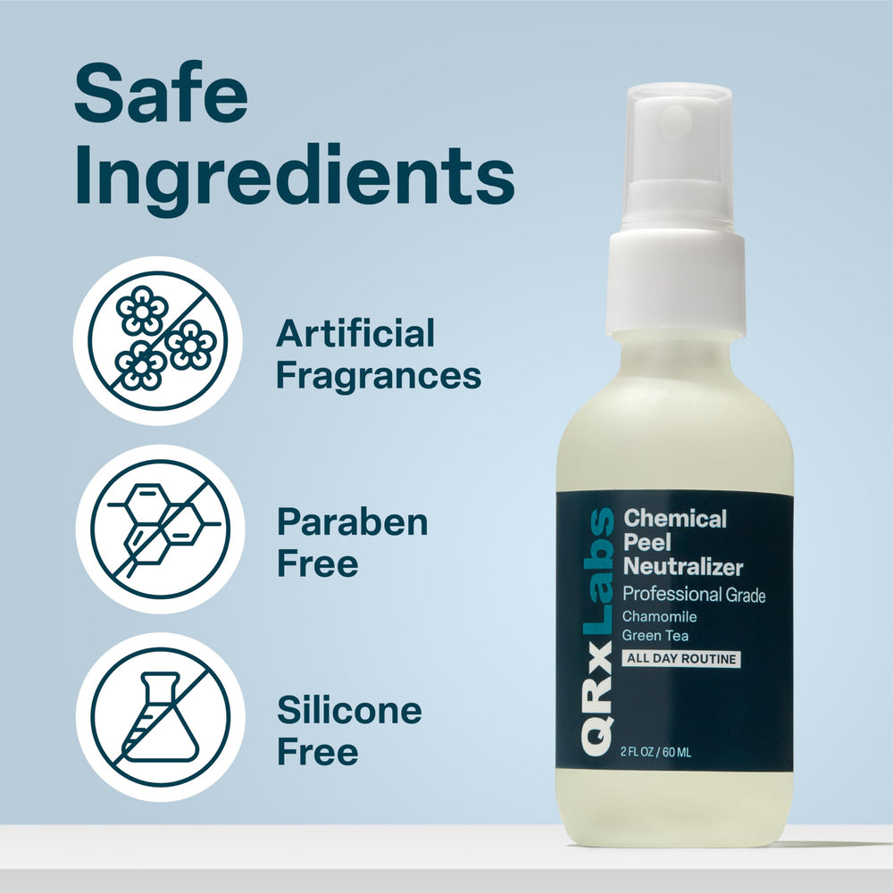 QRxLabs American craftsmanship label signals reliable skincare solution.