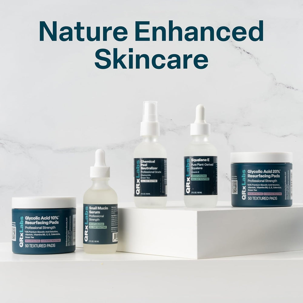 QRxLabs face and body use recommended for texture refresh.
