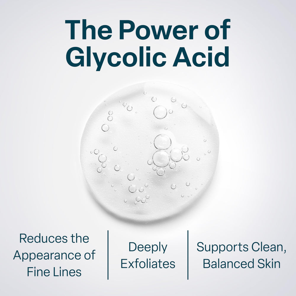 QRxLabs Glycolic 20% pads vitamin B5 C E boost hydration and protection