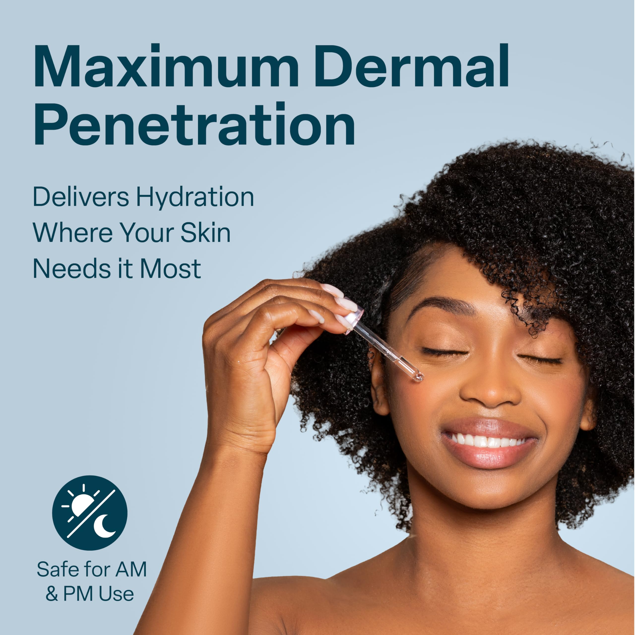 QRxLabs Hyaluronic Acid Serum packaging displays cruelty-free commitment.