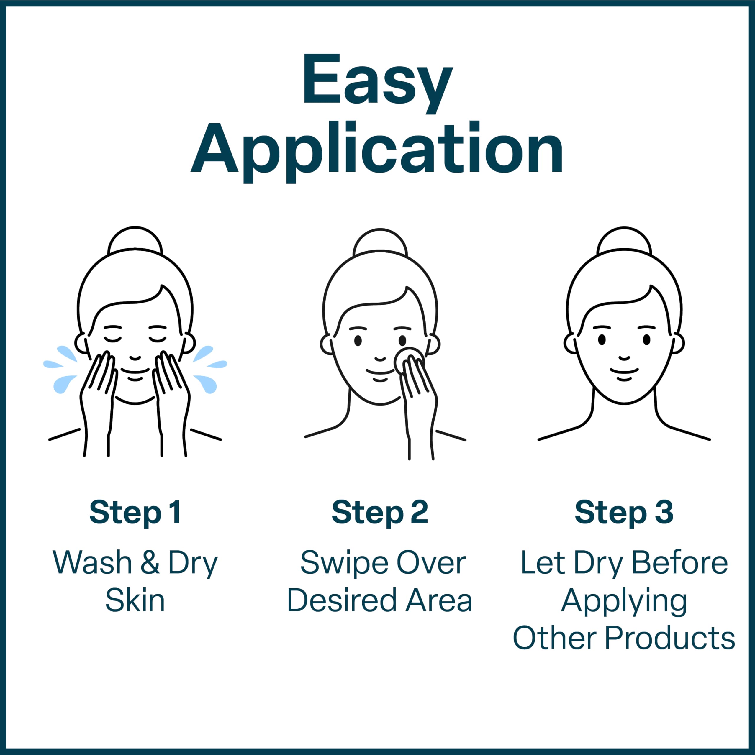 QRxLabs Pore Refining Toner Pads ingredients spotlight — salicylic acid and niacinamide for balanced skin.