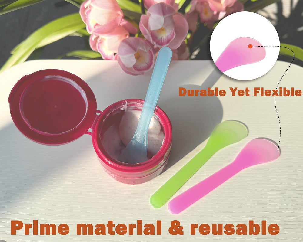 QsQueen random colors pack of spatulas for clean, mess-free application