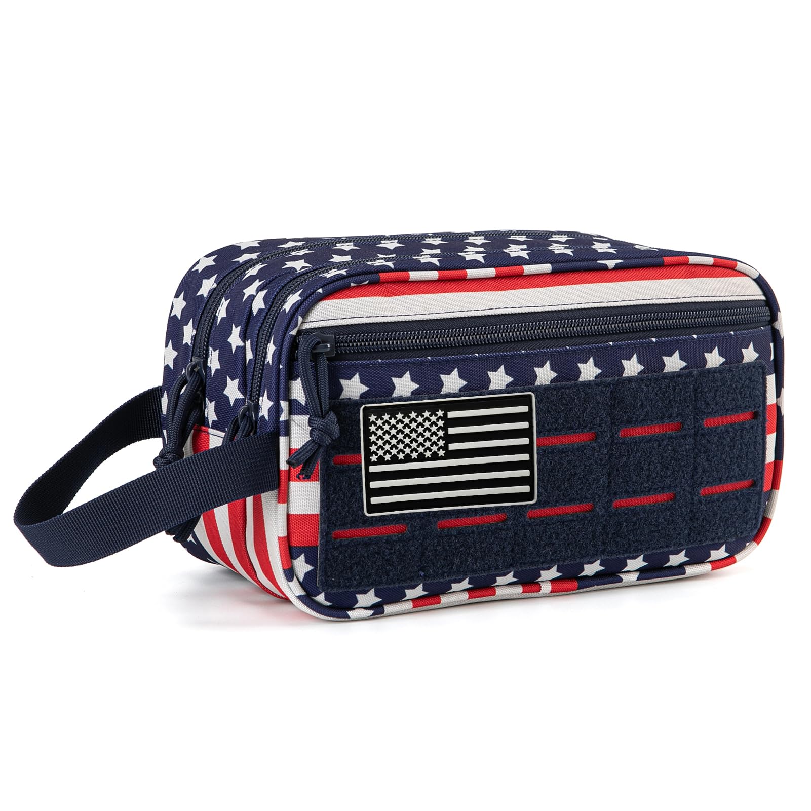 QT&QY tactical toiletry bag main compartment for quick access to essentials
