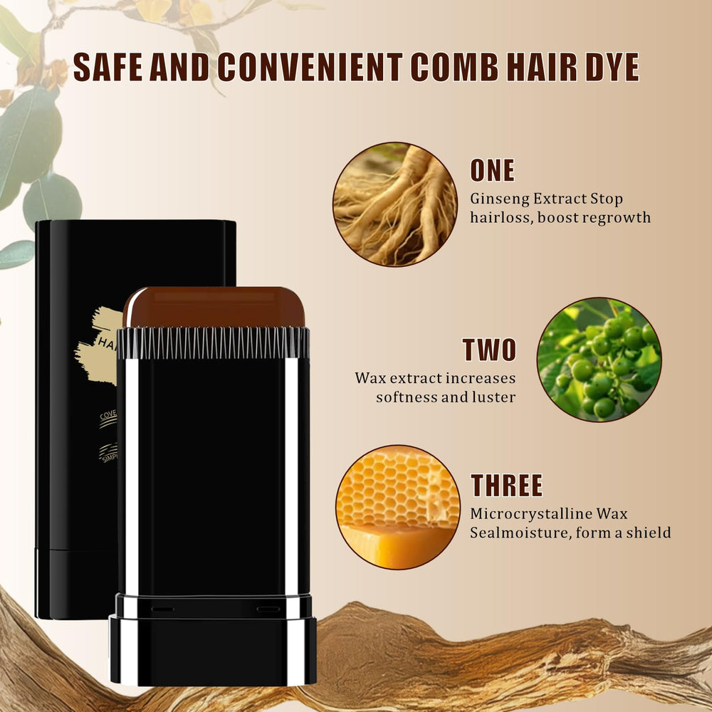 Qtaikong gray-coverage-temples shows targeted color for new growth.