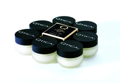 QTICA Intense Cuticle Repair Balm packaging box highlights honey and vitamin blend for repair.