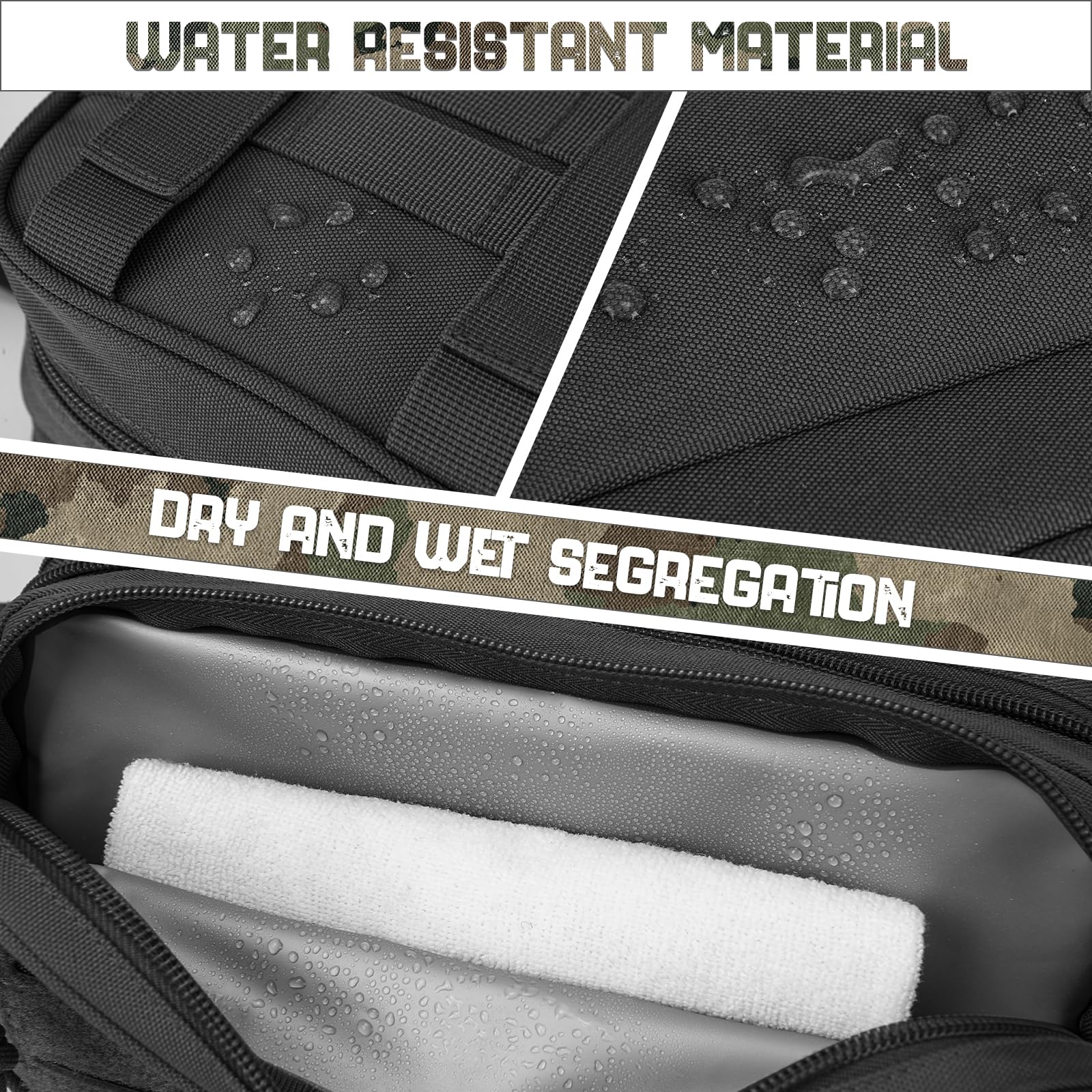 QT&QY travel hygiene kit open compartment demonstrates organized space for essentials.