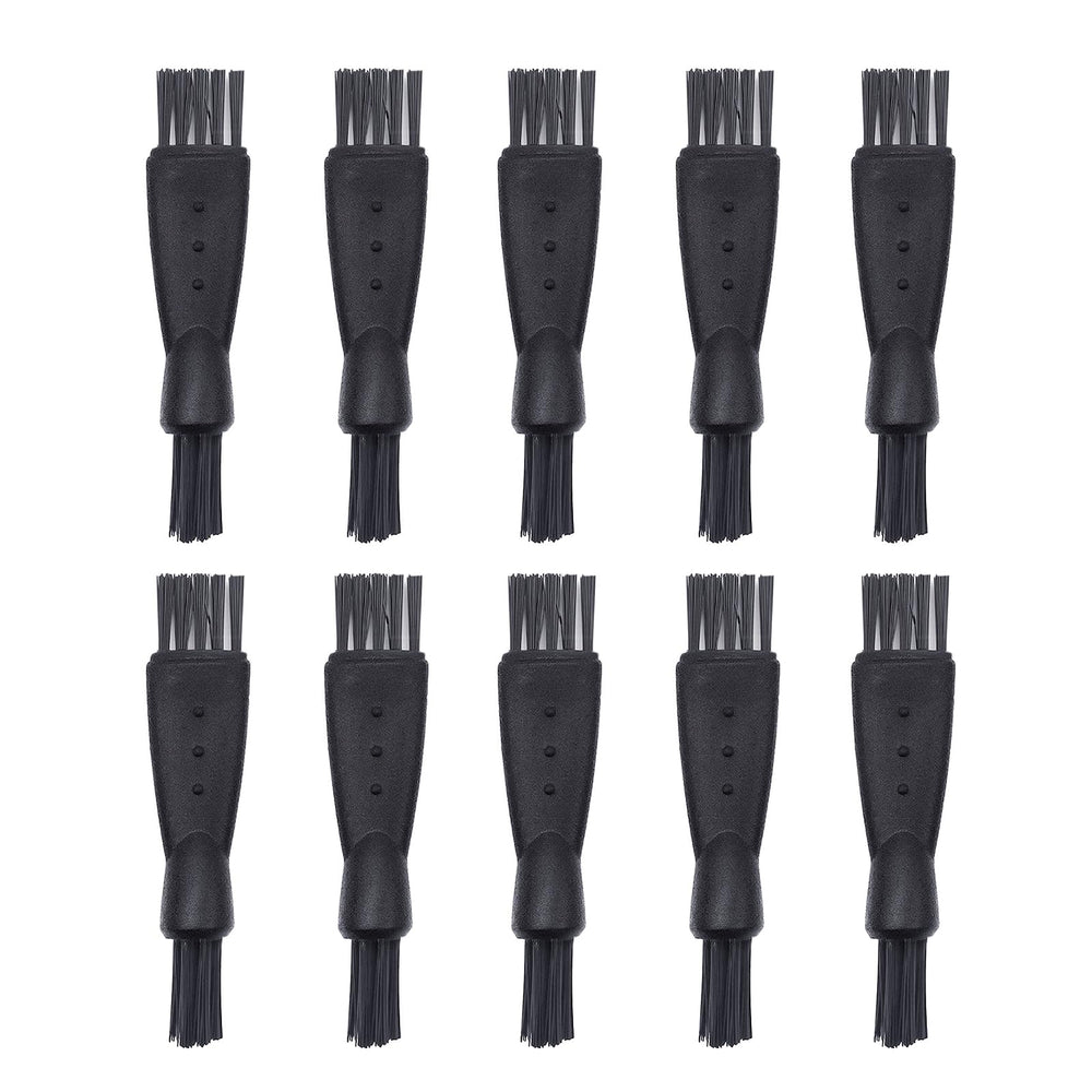 Quacc 10pcs shaver cleaning brush pack for quick blade debris removal.