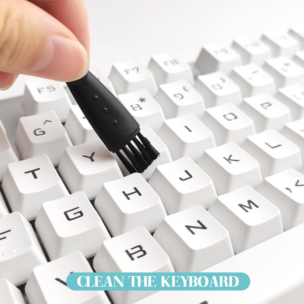 Quacc portable travel brush is compact for on-the-go maintenance.