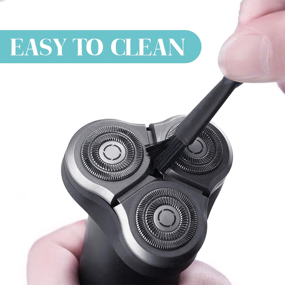 Quacc soft bristle cleaner reaches tight spots and removes dust efficiently.