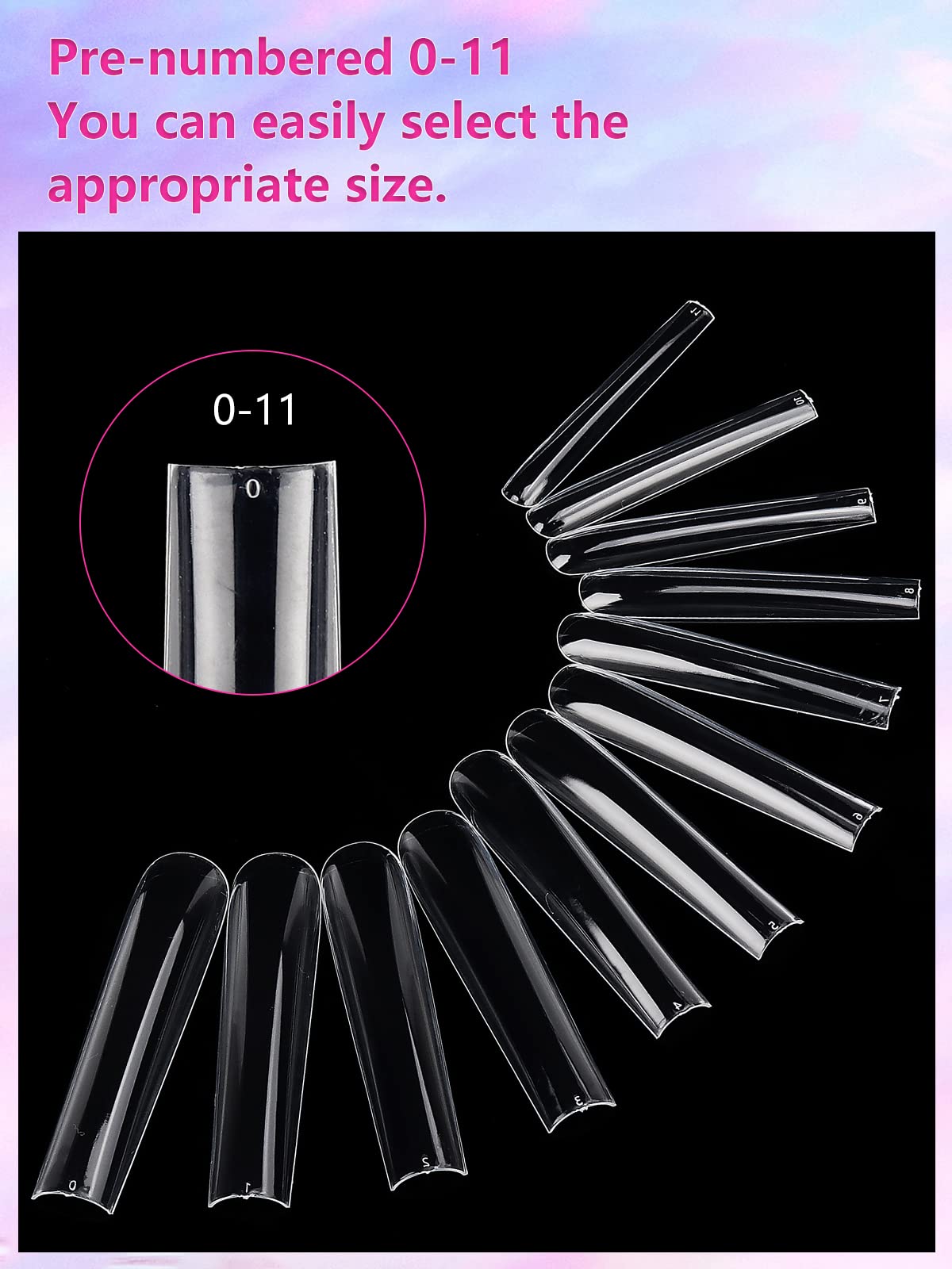 Quaferen 12-sizes with top-number tips shown for easy selection