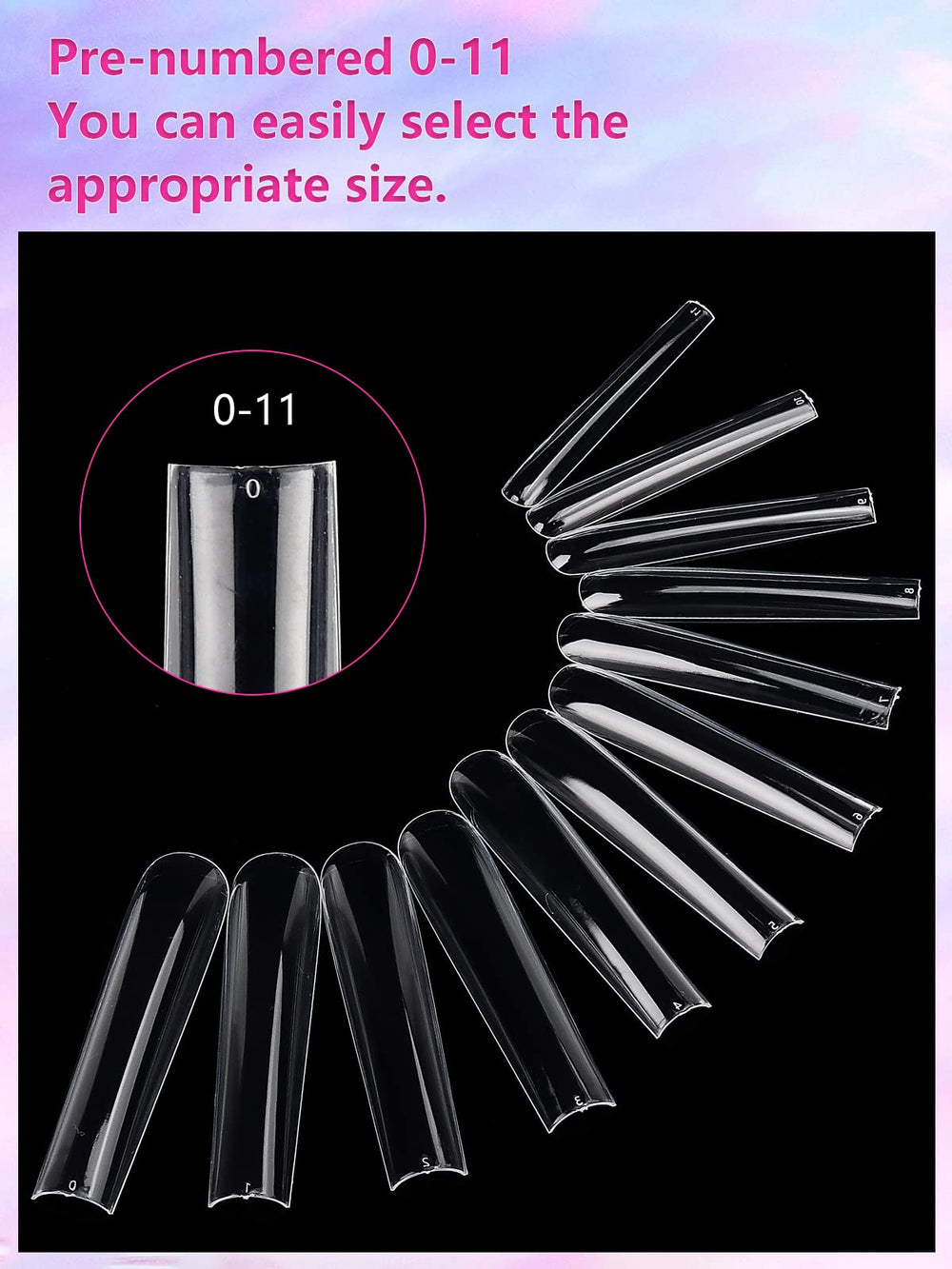 Quaferen 12-sizes with top-number tips shown for easy selection