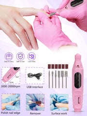 Quaferen 6W UV-led lamp provides fast curing for gel nails.