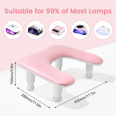 Quaferen arm rest anti-slip base keeps the station stable.