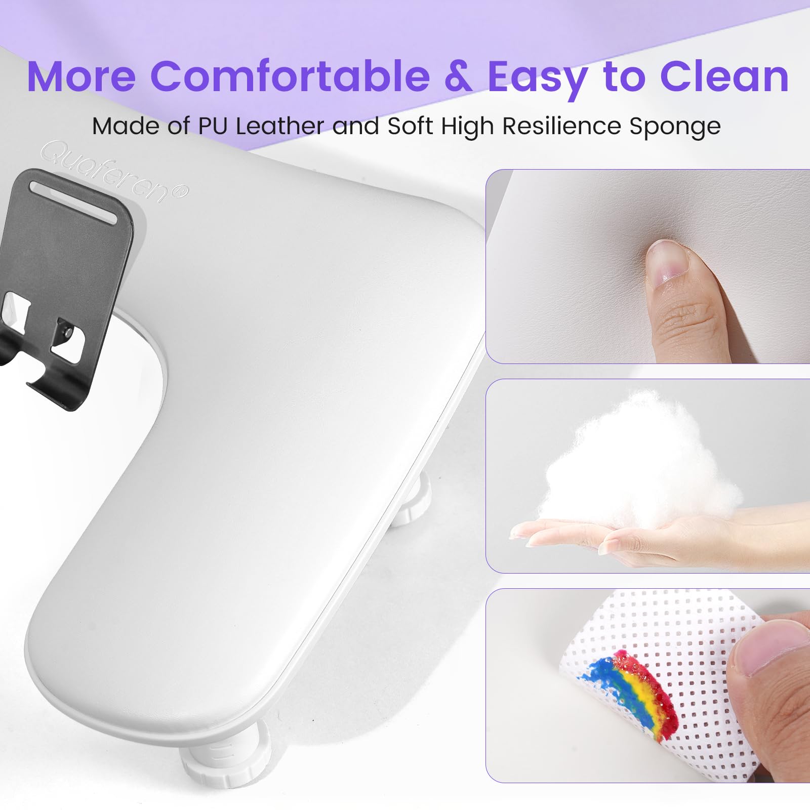 Quaferen Arm Rest arrives gift-boxed, ideal for salons or home use.