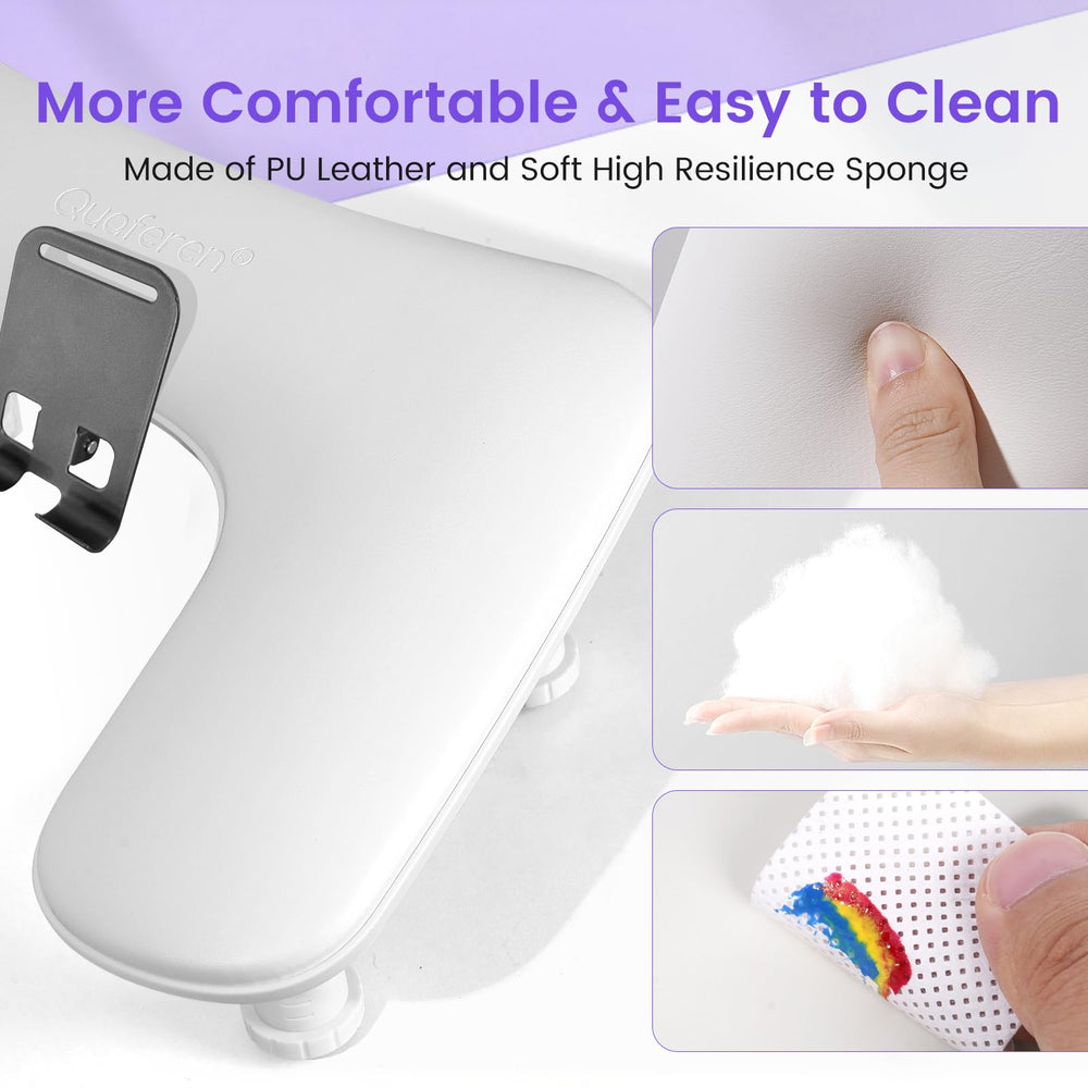Quaferen Arm Rest arrives gift-boxed, ideal for salons or home use.