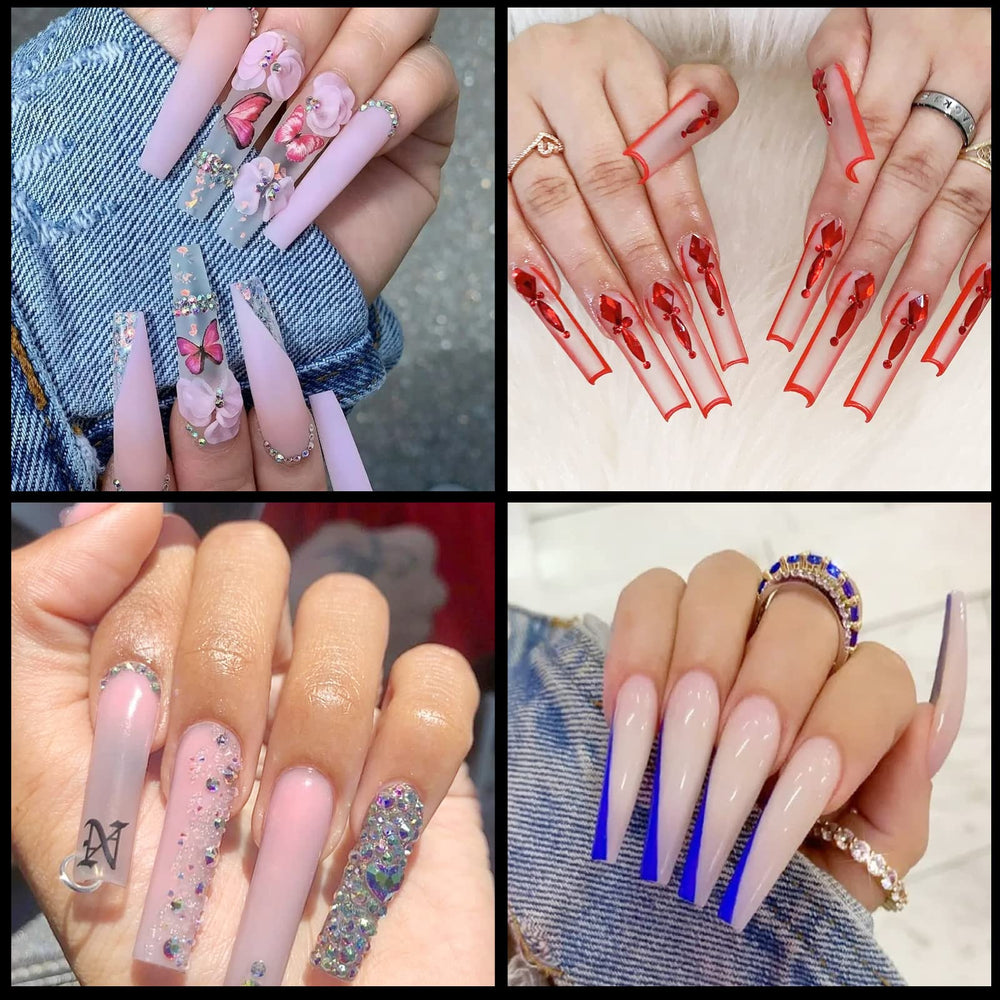 Quaferen wedding-prom nail-art tips pictured as ideal for special-occasion manicures