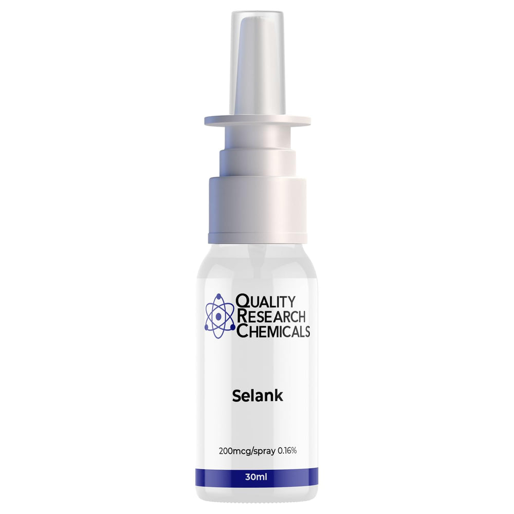 Selank dosing detail image highlights 0.16% solution clarity and consistent spray output.