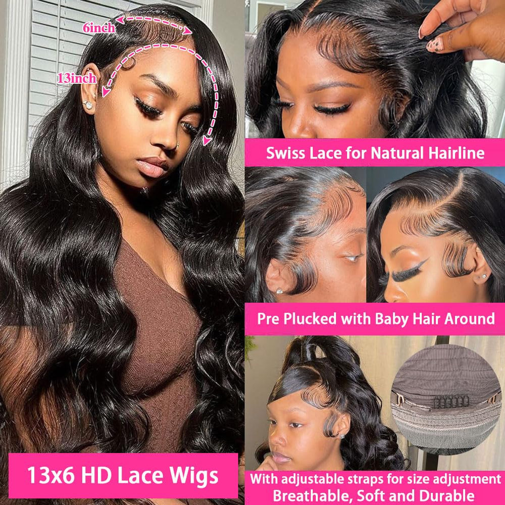 QUANDIAN virgin Brazilian body wave hair texture highlights softness and bounce.
