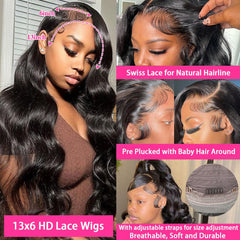 QUANDIAN virgin Brazilian body wave hair texture highlights softness and bounce.
