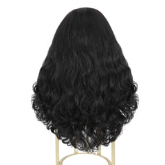 Quantum Love Headband Wig 2 minute wear emphasizes quick, glue-free setup.