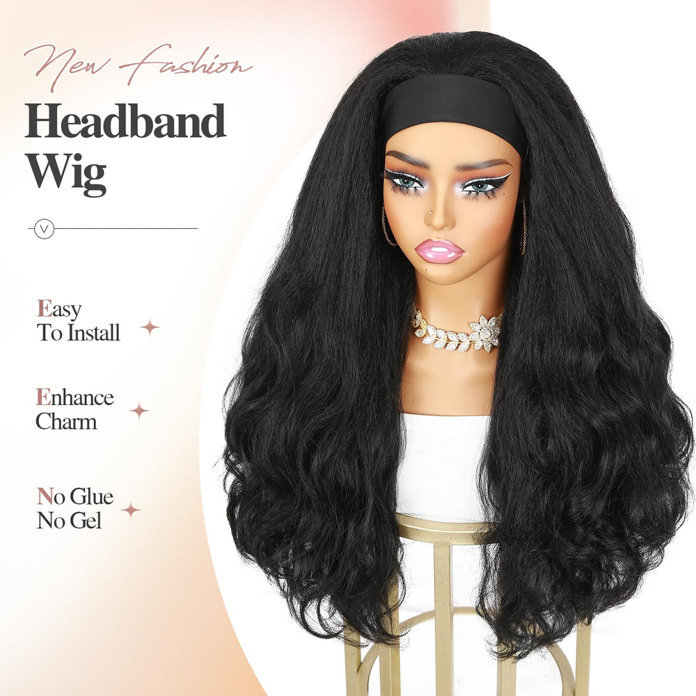 Quantum Love Headband Wig packaging included ensures you are ready to style.