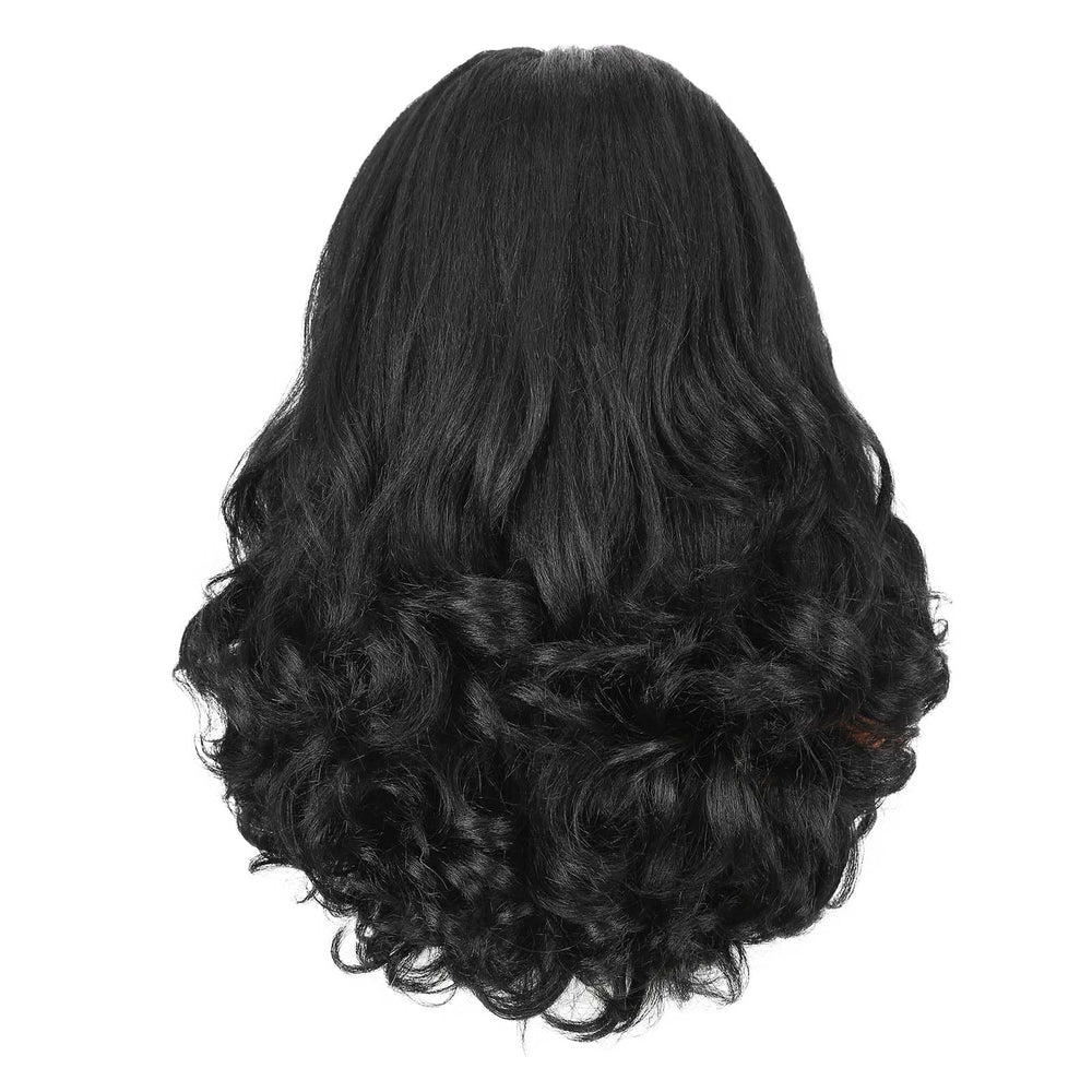 Quantum Love headband wig shows visible hairline for natural appearance and styling flexibility.