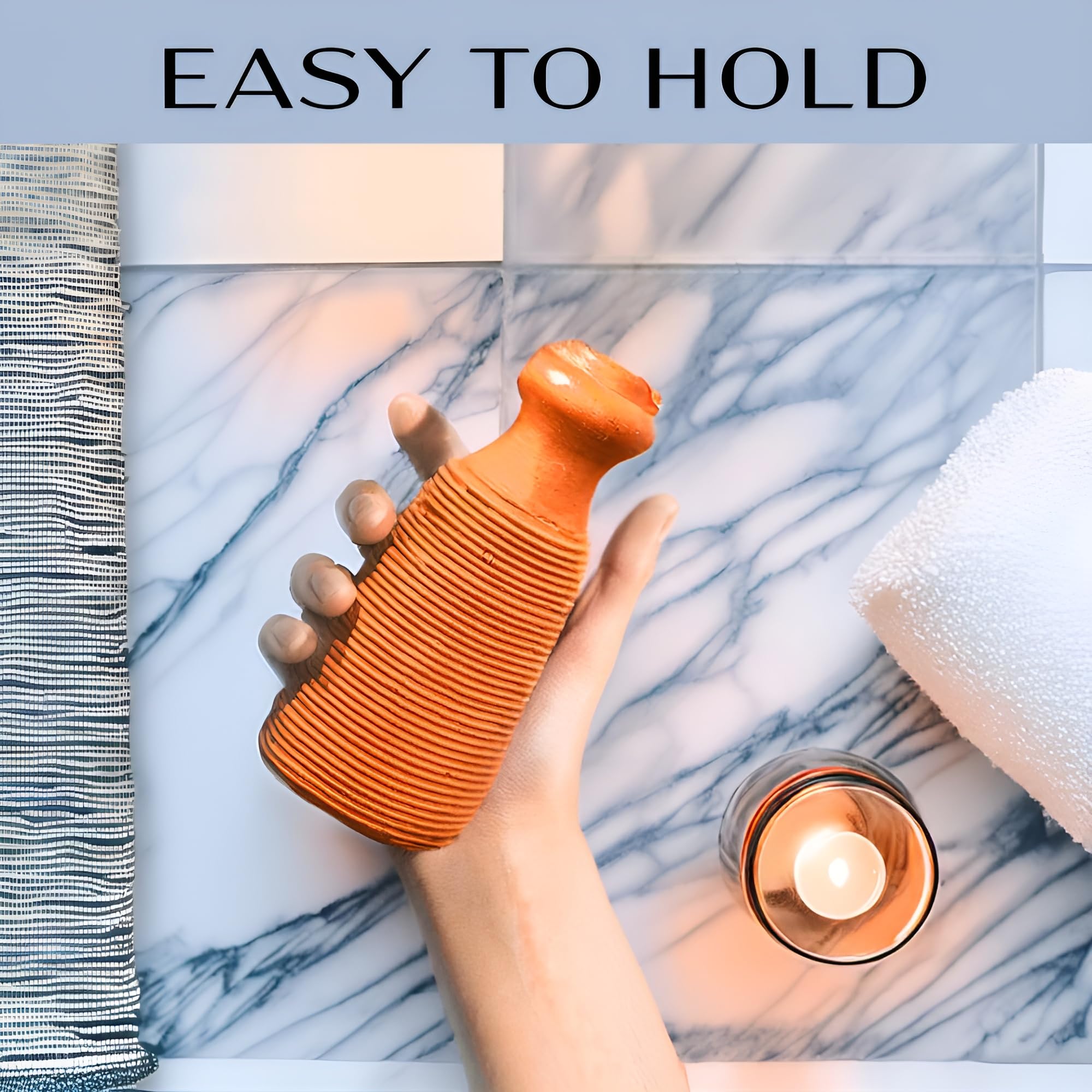 QUBA LINEN pumice stone feet care usage demonstrates easy foot exfoliation routine