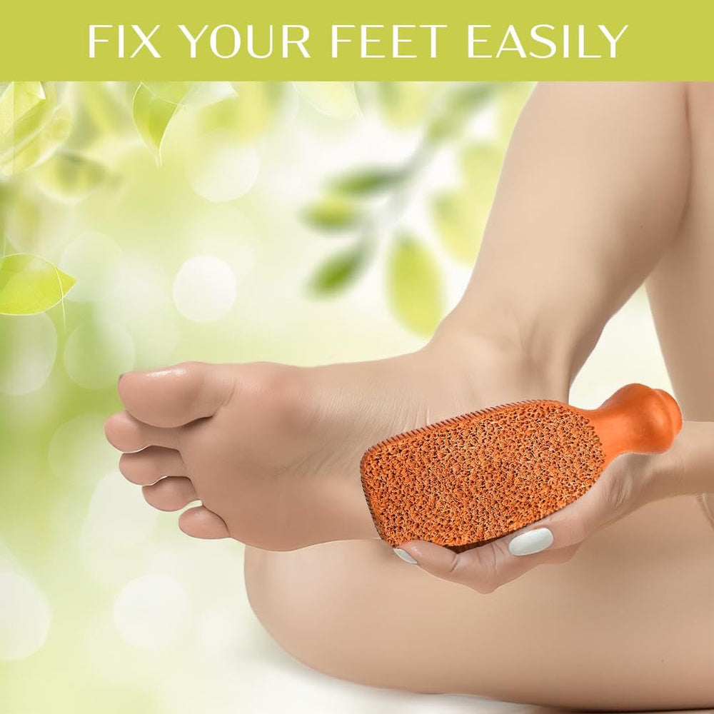 QUBA LINEN pumice stone hands elbows use for dry skin renewal