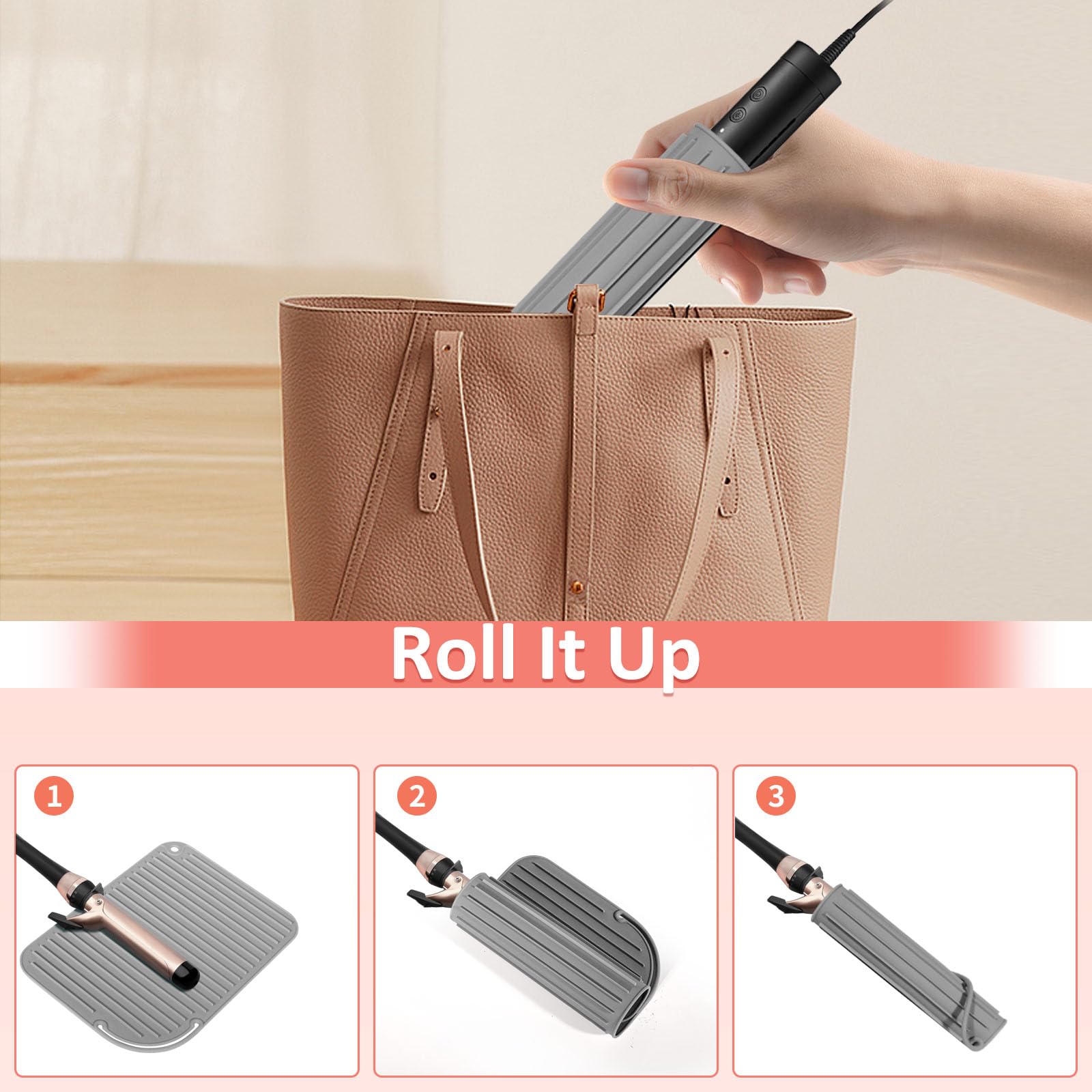 Quccefods travel-friendly packaging emphasizes compact rollable convenience